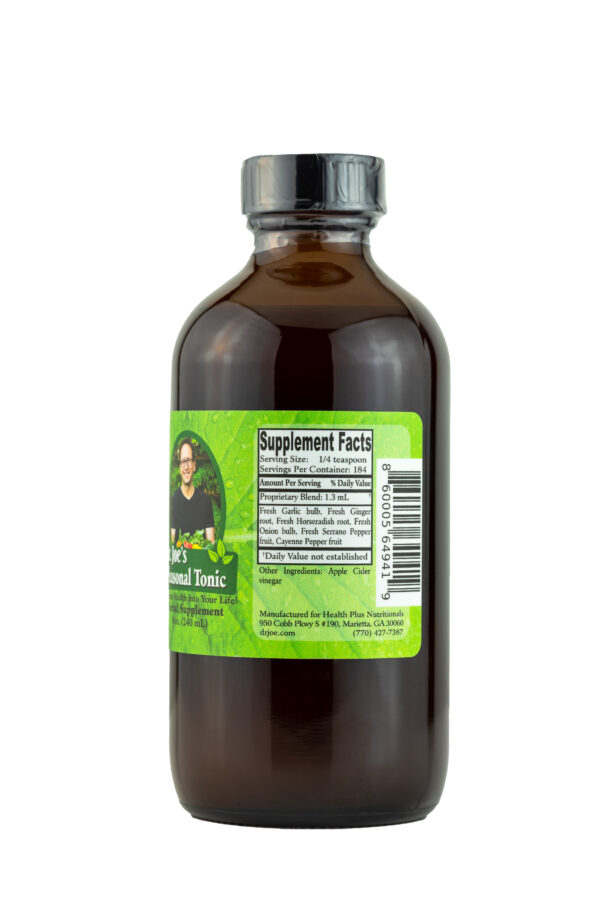 Seasonal Tonic - 8 oz - right